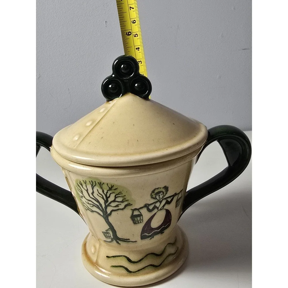 Metlox Poppytrail Homestead Provincial Creamer and Sugar Bowl With‎ Lid